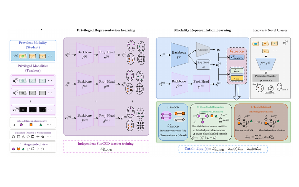 LUPI-GCD privileged multimodal learning overview
